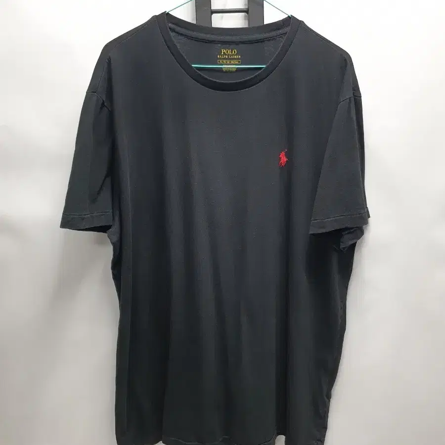 폴로 랄프로렌 반팔 라운드티 블랙 xl