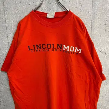 챔피온 링컨 대학 MOM 칼리지 프린트 T셔츠 2XL