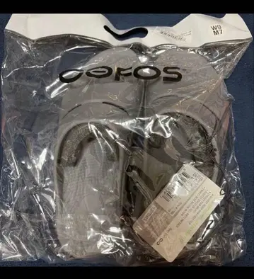 OOFOS: OORIGINAL BLACK 26cm