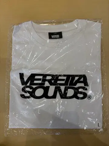 VERETTA SOUNDS 티셔츠 화이트 L 사이즈