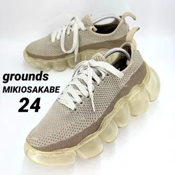grounds MIKIOSAKABE 버블 밑창 통굽 24cm Y2K