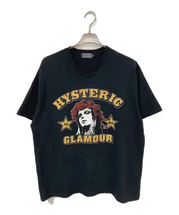HYSTERIC GLAMOUR 티셔츠 블랙
