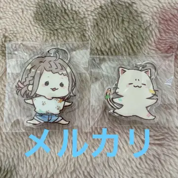아오토베니 아오베니 마스테짱 미켄네코 아크릴 키링 산책