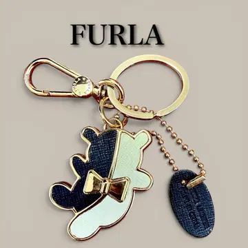 [ FURLA ] 훌라 베어 키링 키링 참 곰 [ 컨디션 최상 ]
