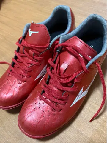 MIZUNO 축구화 24.5cm 레드