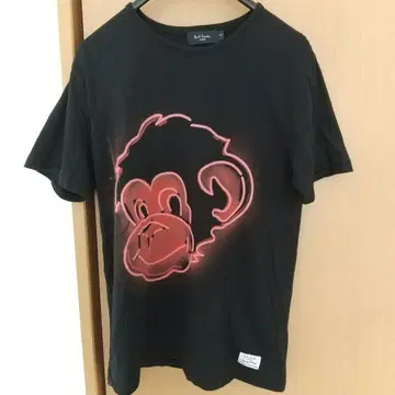폴 스미스 jeans 원숭이 프린트 T셔츠 L 사이즈