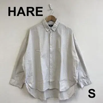 A0722A05 [ HARE ] 크로커다일 패턴 오버 사이즈 셔츠