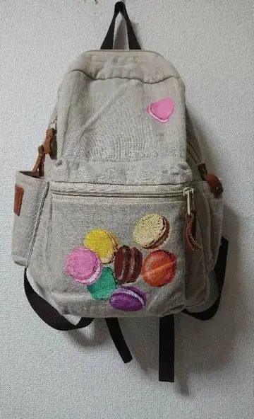 오소블랑코 린넨 마카롱 백팩
