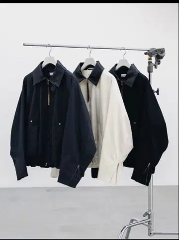 clesste GABARDINE UTILITY BALLOON JACKET