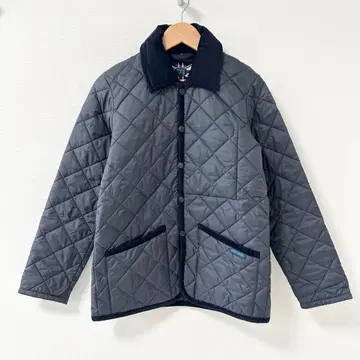 새상품급 LAVENHAM 라벤햄 레이던 퀼팅 자켓 네이비