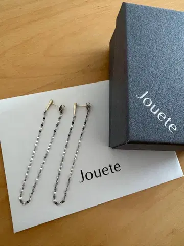 Jouete 쥬에테 체인 귀걸이 SV925