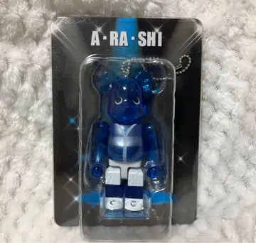 BE@RBRICK ARASHI 아라시 베어브릭 키링 블루 오노 사토시