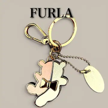 [ FURLA ] 훌라 베어 키링 참 곰 미사용