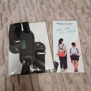 새상품 coaroo 5way 코알루 스트랩 25S 블랙 숄더 벨트
