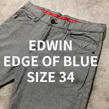 [ EDWIN ] 에드윈 EGF503 하운드 투스 하프 팬츠 일본제