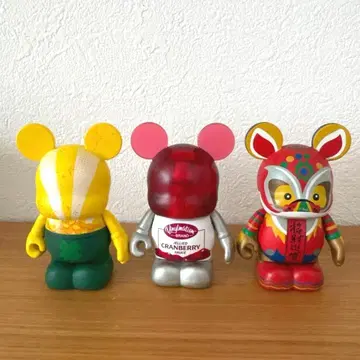 디즈니 disney 바이널메이션 3체 세트