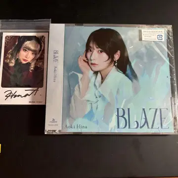 [미개봉 새상품] 아오키 히나 미니 앨범 BLAZE 초회생산 일반ver Atype