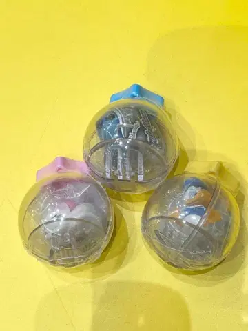Disney Capsule Bottle Charm 3종 세트