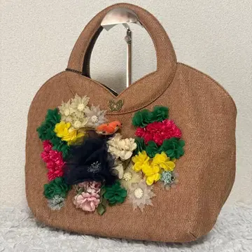 ANNA SUI 안나수이 플라워 바스켓백 핸드백