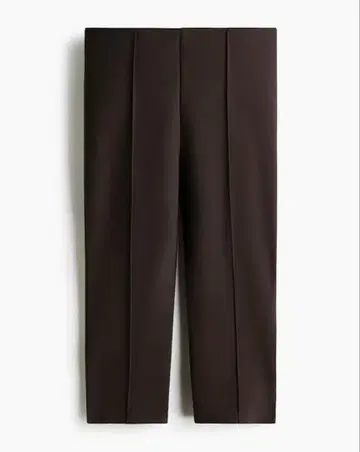 H&M 카프리 레깅스 다크 브라운 S