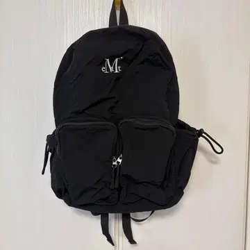 MUCENT 블랙 백팩 백팩