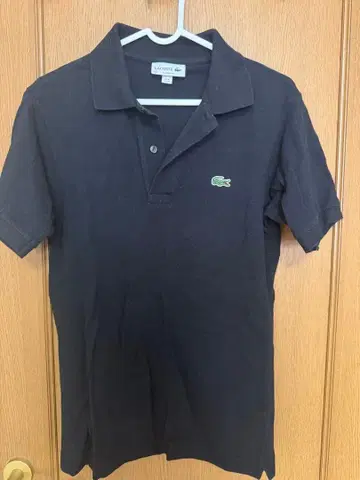 LACOSTE 라코스테 피케 셔츠 블랙 M