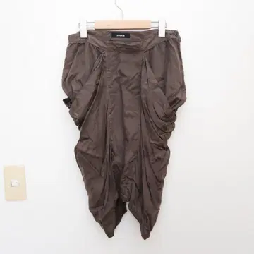 [ 새상품급 레어 ] zucca 사루엘 팬츠 M 브라운 주카 archve