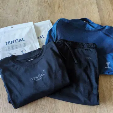 TENTIAL BAKUNE 남성용 L 사이즈 네이비