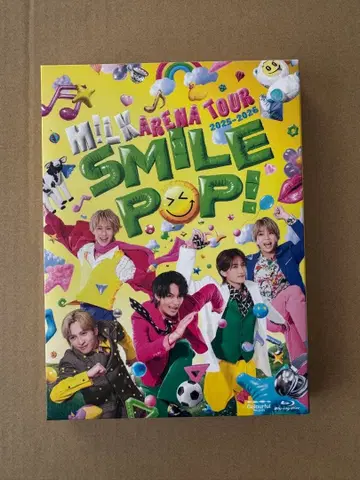 M!LK SMILE POP 최초 한정 블루레이