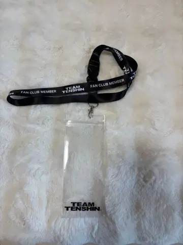 TEAM TENSHIN 패스 케이스 팬클럽 한정판