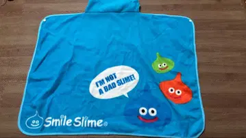 드래곤 퀘스트 Smile Slime 후드 부착 담요