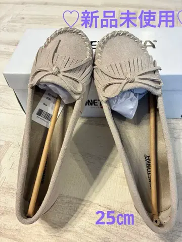 미사용 새상품! MINNETONKA KITY CASUAL MOC 25cm