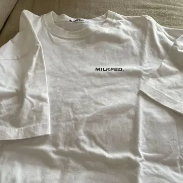 MILKFED. 로고T셔츠 화이트