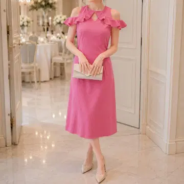 a5 새상품 IVANKA TRUMP 오프숄더 원피스 드레스 XL