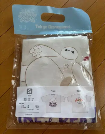 디즈니랜드 서머쿨오프 미세스 베이맥스 티셔츠 S 사이즈