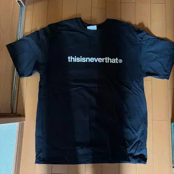 thisisneverthat 티셔츠 블랙 M 사이즈