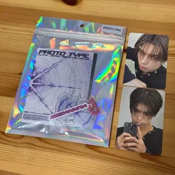 NTX PROTO TYPE 앨범 네임 키링 유닠 트레이딩 카드