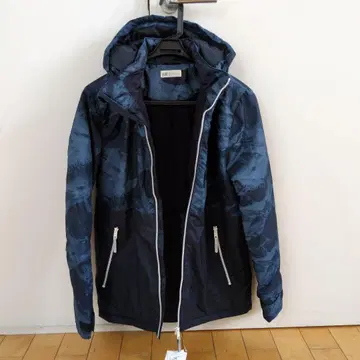 새상품 H&M 후드 부착 자켓 네이비 170cm