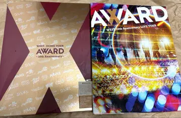 WEST. 초회반 Blu-ray 2세트 AWARD
