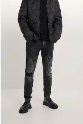 새상품급 zara 가공 데님 36 XL