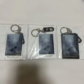 새상품 NieR Orchestra Concert 아크릴 키링 3개 세트