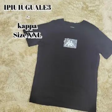 1PIU1UGUALE3 Kappa 반팔 T셔츠 스팽글 빅 사이즈
