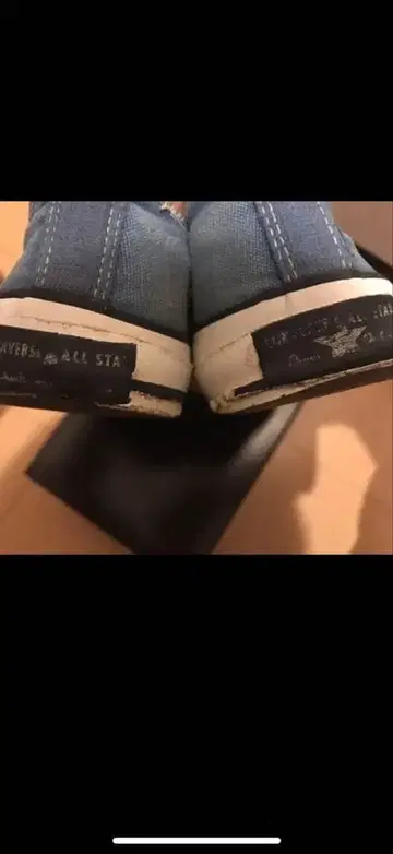 1970년대 미국제 Converse 척테일러 로우, 라이트 블루 US9