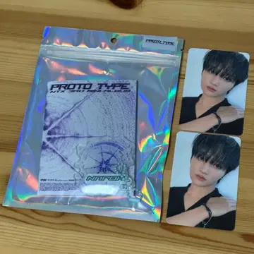 NTX PROTO TYPE 앨범 네임 키링 트레이딩 카드