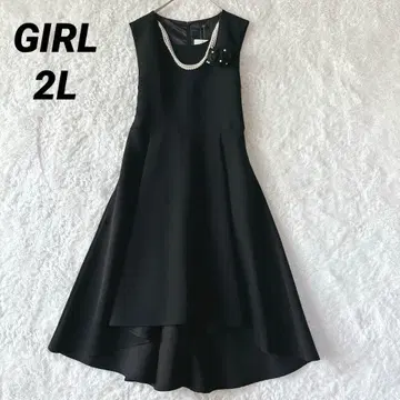 새상품 GIRL 걸 피쉬테일 드레스 원피스 2L 펄