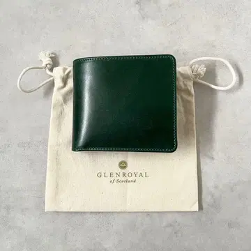 컨디션 최상 GLENROYAL 글렌로얄 2단 접이식 지갑