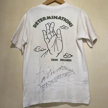 DETERMINATIONS 데타미네이션즈 T셔츠 라이브T ZION