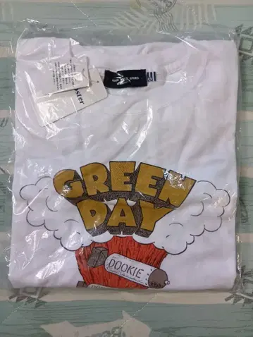 미개봉 새상품 GREEN DAY dookie 티셔츠