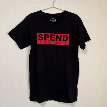 SPEND 반팔 T셔츠 M 사이즈 블랙