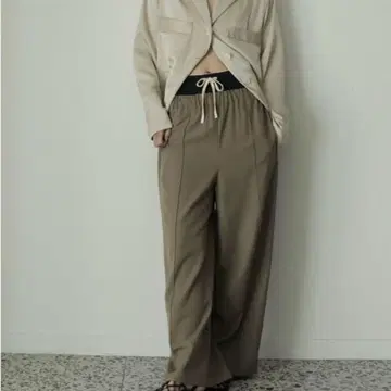 anuke Pintuck Wide Pants 36